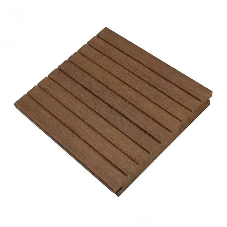 TAP & GO impermeable exterior tipo pesado suelo de bambú tejido suelo de bambú