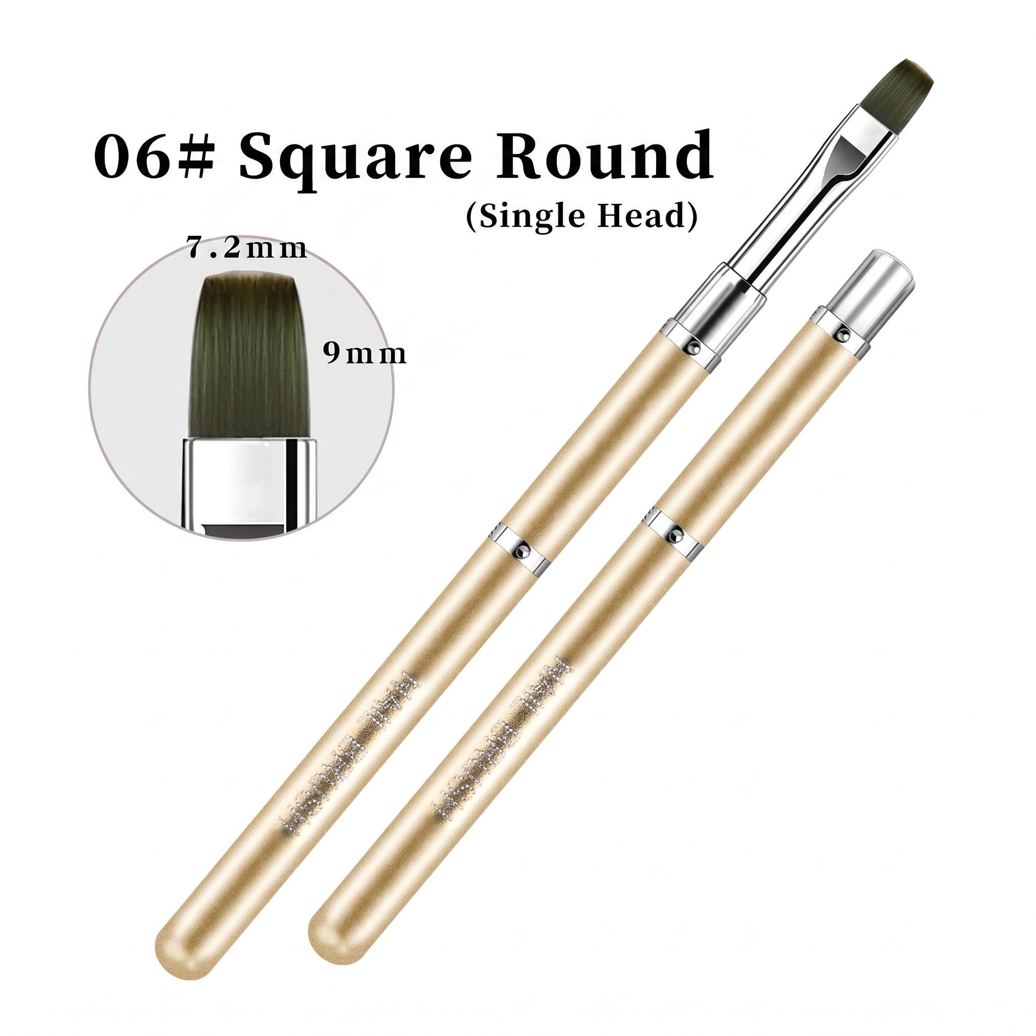 #06 Brosse ovale (tête unique)