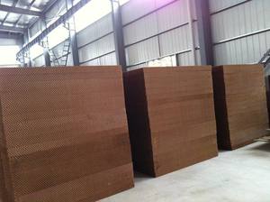 Geflügelfarm Kühl kissen Wand kühlsystem Nass vorhang Verdunstung platte Kühl kissen - Product Image 5