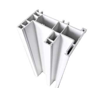 วงกบประตูบานเลื่อนหน้าต่างแบบบานเลื่อน upvc สีขาวทนทานสำหรับตลาดอินเดีย - Product Image 1