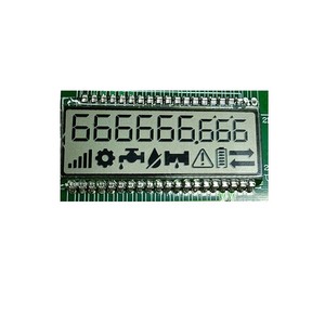 Custom 7 segmento Mono monocromatico cifra Tn Stn Fstn Htn Lcd per il livello dell'acqua Controller Meter - Product Image 6