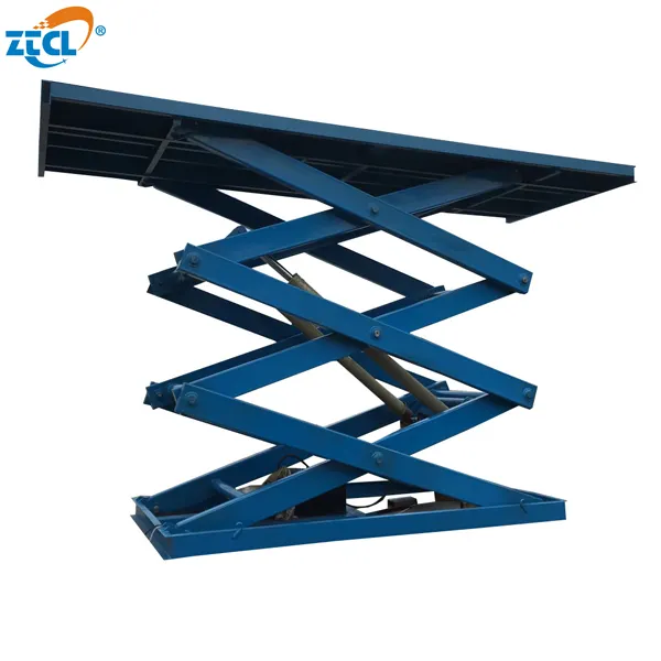 2024 o CE SCISSOR LIFT fixo hidráulico scissor o elevador nenhum poço usado para linhas exteriores internas do armazém