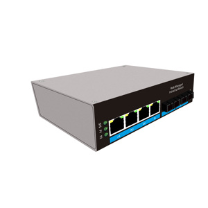 Interruttore di rete industriale Gigabit a 6 porte ad alte prestazioni con interfaccia SNMP a doppia fibra RJ45 2 SC - Product Image 6