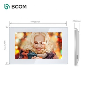 Bcomtech 2025 WiFi Audio Interphone Timbre 7 \ "Video Door Phone Intercom System para Villa Building con Tuya Smart