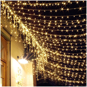 New Arrival 50m <strong>LED</strong> <strong>String</strong> Lights 8mm Line Disc RGB Festive Christmas IP65 Factory Outlet White 220V Snowman 5mm <strong>Snowflakes</strong> 120 - Product Image 2