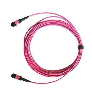 12-Core OM3 Multimode Fiber Optic Patch Cord MPO Cable for <strong>IP</strong> <strong>Networks</strong> for WiFi POE 4G 3G and <strong>TCP</strong>