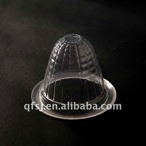 Customized Transparent PP Disposable <strong>Corn</strong> Shape Plastic <strong>Cups</strong> Phi 38mm Diameter for Small Pudding Jelly Packaging <strong>Cups</strong> - Product Image 3