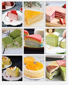 Cheap Factory <strong>Price</strong> Make Cheese Oem Birthday Cream Icing Coating Crepe Pan <strong>Maker</strong> Thousand Layer <strong>Cake</strong> Crust Machine - Product Image 4