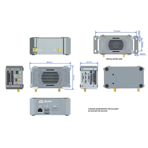Für NVIDIA Jetson Orin Nx 16GB 100TOPS AI Gateway 100TOPS Embedded Computing Industrie computer WIFI T805 Industrie computer - Product Image 2