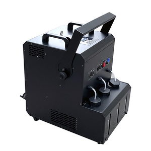 DeliFX çift göz kabarcık makinesi fantezi duman kabarcıkları ve parti gösterisi için LED ışıkları ile büyüleyici sahne efektleri oluşturmak - Product Image 5