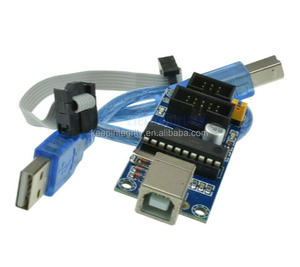 Jubaolai USBTiny USBtinyISP <strong>Programmer</strong> Downloader AVR MCU <strong>ISP</strong> <strong>for</strong> ATTINY2313A-PU Chips Electronic Modules and Kits - Product Image 4