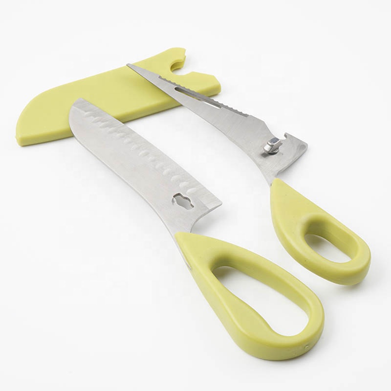 Promotional Various Durable Using Stainless Steel Kitchen Multi- functional Scissor