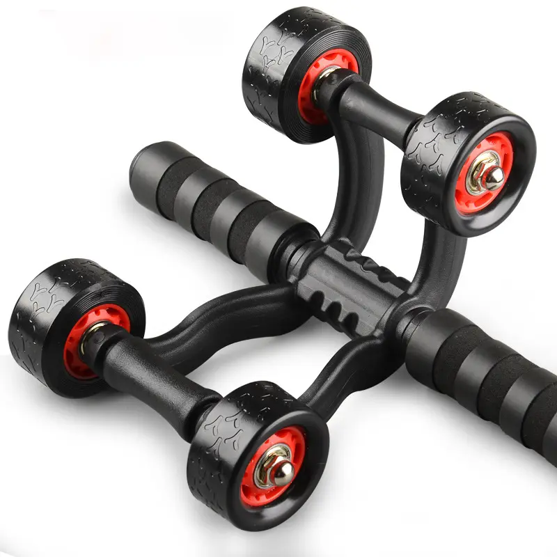 Chengmo Esportes preço de fábrica 4 rodas rolo abs roda exercitador muscular abdominal em casa ginásio fitness rebote rolo roda AB