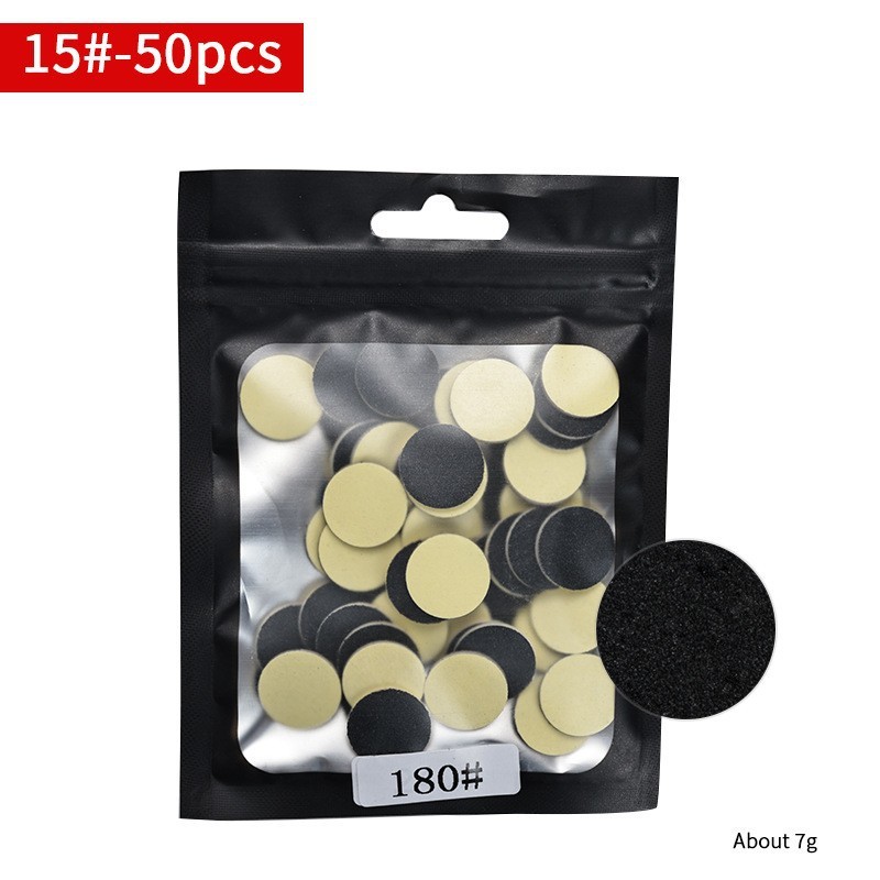 180#Disque de ponçage noir 15 mm
