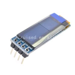 0,91 Zoll OLED-Modul Blau Weiß OLED 128 X32 OLED LCD LED-Anzeige modul 0,91 "IIC Communicate