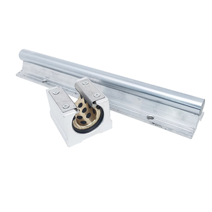 Deslizador de manga de cobre autolubricante de grafito SBR16 con buje de latón rieles de guía lineal rodamientos de bloque SBR16LUU SBR16UU - Product Image 5