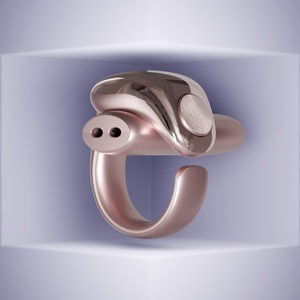 Set di gioielli intelligenti anello Tasbih con promemoria di preghiera Zikr per matrimoni musulmani IOS App Control funzione bussola NFC - Product Image 6
