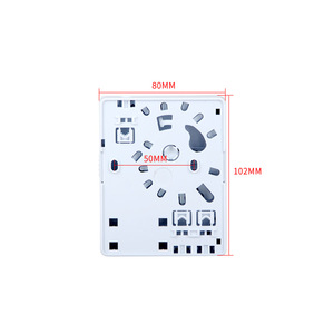 Optik ağ terminali ABS duvar montajı OTB 2 çekirdekli FTTH Fiber optik erişim sonlandırma kutusu Faceplate - Product Image 6