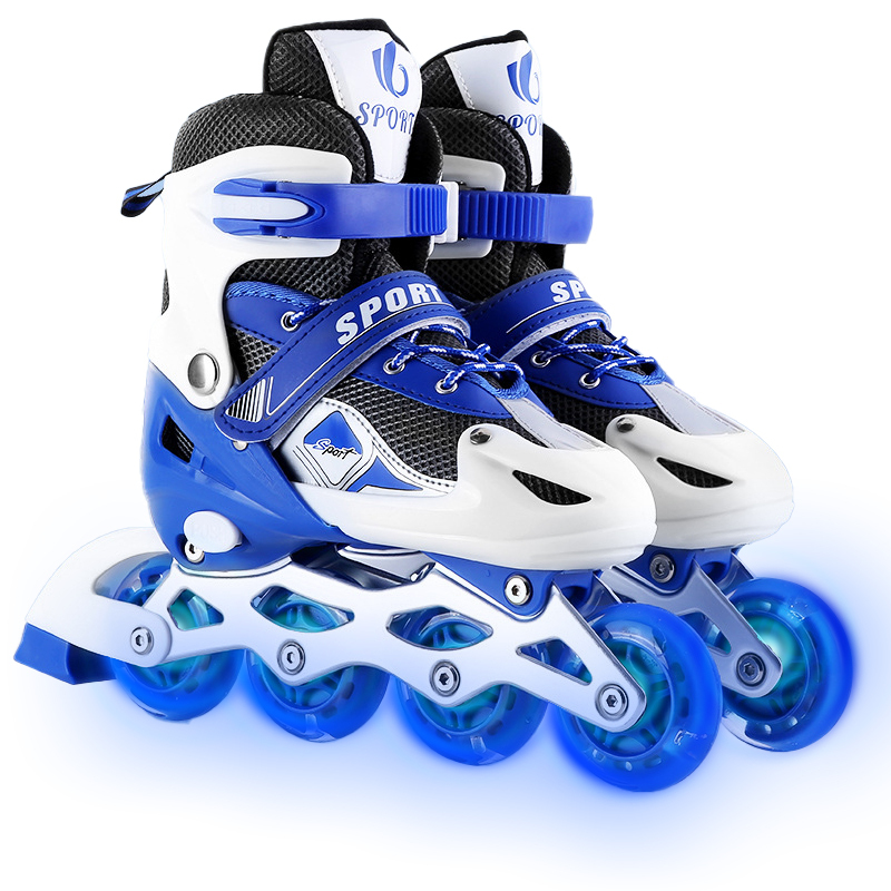 White and blue