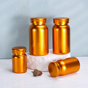 药瓶和透明<span class=keywords><strong>100</strong></span>毫升塑料容器补充剂泡腾片新食品糖果罐制造商