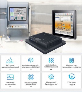 IP65防水触摸屏显示器12 13 15 17 19 21 22英寸开放式液晶显示器，带DC 12V-24V输入 - Product Image 4
