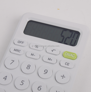 Promotion benutzer definierte Logo Druckerei Finanz funktions tische Rechner 8-stellige Solar Pocket able Kosten rechner - Product Image 3