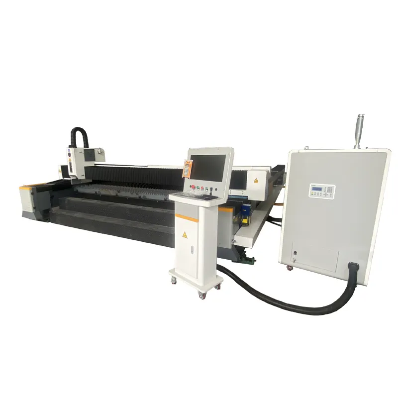 Máquina cortadora de alta potencia de fibra de corte de Metal industrial de servicio pesado de súper velocidad láser de enfoque automático