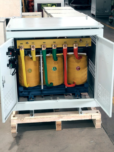高性能50kwステップアップフライバックトランスフォーマー110V入力415V出力600kVA定格容量電子使用 - Product Image 4