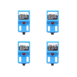 DC 10-30V SN04 NPN NC Normal cerrado 4mm M4 Interruptor de sensor de detección de metales Interruptor de detección de sensor de proximidad inductivo - Product Image 1