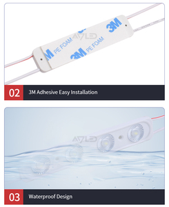 Adled özelleştirilebilir Led reklam panosu modülü Chip çip Linear lineer DC12V Led modülü - Product Image 6