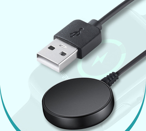 サムスンウォッチウォッチ6/4/3/5プロワイヤレス充電ギアS3/s2/S4充電器用1m3フィートマグネット充電器ケーブル