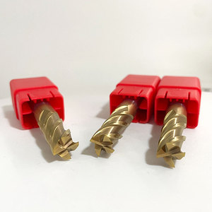 BKEA Tool Carbie Milling D6*25*D6*75L HRC55 Cnc End Mill <strong>16Mm</strong> 4 Flute End Mill <strong>Cutters</strong> for Metal Working End Mills - Product Image 1