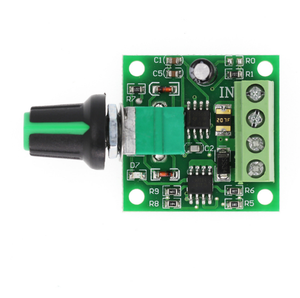 PWM DC Motor drehzahl regler 1,8 V 3V 5V 6V 12V 2A Drehzahl schalter Funktion 1803BK - Product Image 1