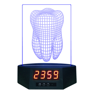 Modern Decorative <strong>Time</strong> Clock <strong>Lamp</strong> LED Night Light Sensor Light for Home - Product Image 5