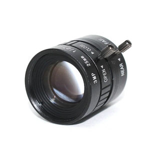 3 Megapixel CCTV Lens 25 mm <strong>C</strong> or <strong>CS</strong> <strong>Mount</strong> 20.2-15.1degree 1/2&quot; F1.4 Manual Iris Fixed Focus Lens - Product Image 2