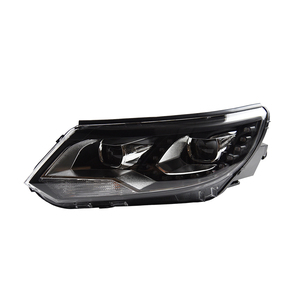 2013-2016ティグアン<span class=keywords><strong>LED</strong></span>自動ヘッドライトアセンブリアップグレードDRL用まき網スタイリング涙デザイン新状態6000kカラー
