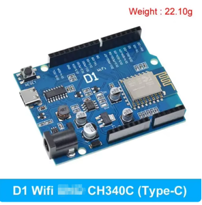 ESP-12E D1 R3 CH340 CH340G scheda di sviluppo WiFi basata su ESP8266 scudo Smart Electronic PCB - Product Image 5