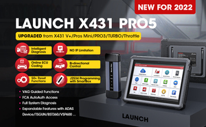2 anni di aggiornamento J2534 programmazione SmartBox TPMS strumento di attivazione OBD2 OBD Scanner strumenti diagnostici lancio auto X431 Pro 5 PRO5 - Product Image 3