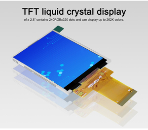 Polcd 2,8-Zoll-TFT-Modul 240x320 Auflösung SPI-MCU-Schnitts telle ILI9341V TFT Trans missive 2,8-Zoll-LCD-Anzeige - Product Image 2