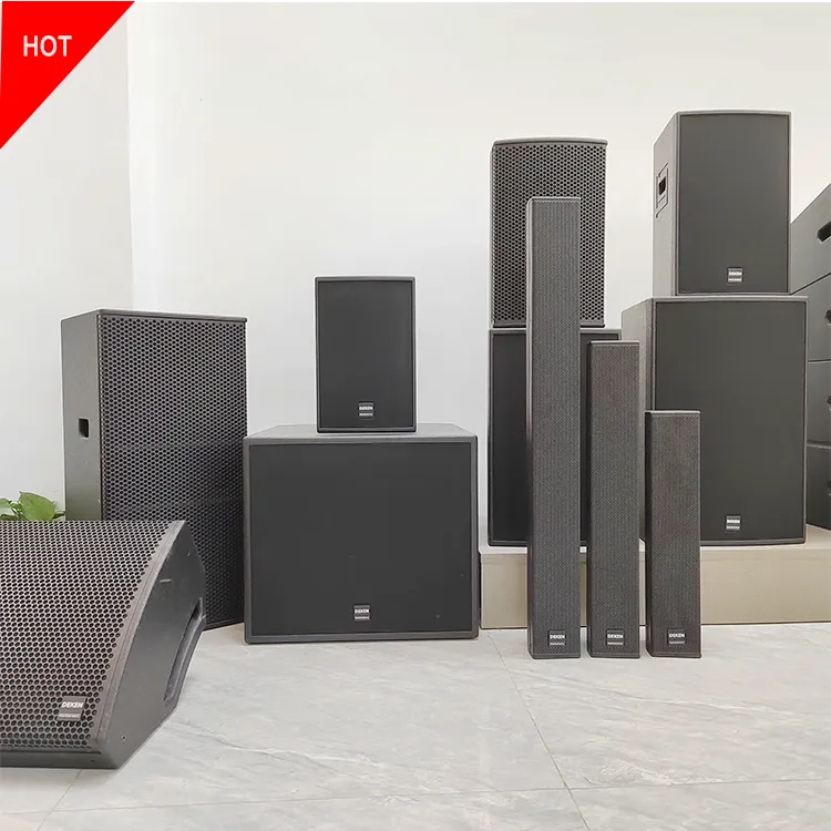 DEKEN FLEX-T6 Full Range Audio 6,5-Zoll-Säulenlautsprecher Hersteller 2-Wege-System Sound lautsprecher Profession eller Bühnen lautsprecher