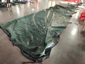 Trampoline lưới inground an toàn màu xanh lá cây PP hồ bơi Bìa hồ bơi rắn an toàn bìa cho mùa đông inground mùa đông hồ bơi Bìa - Product Image 5