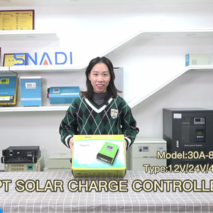 20A 40A 60A 80A 100A 12v 24v 48v MPPT/PWM regolatore di carica solare intelligente regolatore di carica solare MPPT - Product Image 2