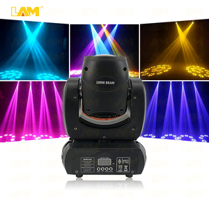 100W Mini RGBW <strong>LED</strong> Disco Light Rotating Moving Head Beam Spot for DJ Party <strong>DMX</strong> Stage Lighting - Product Image 6