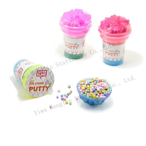 2021 fabrika ucuz ve küçük takılar balçık malzemeleri kabarık Diy renkler kristal kil kiti sihirli balçık oyuncaklar köpük topları çocuklar için - Product Image 4