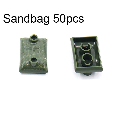JX009-army green Sandbag 50pcs