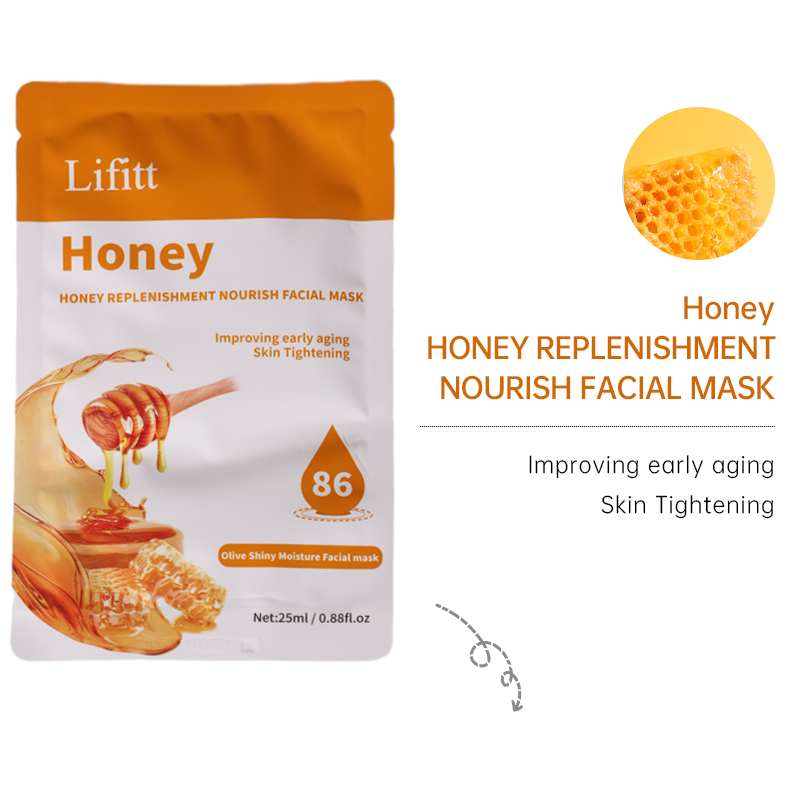 Mascarilla facial hidratante de frutas naturales