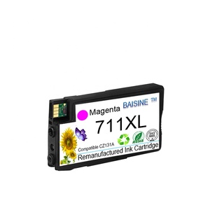 HP 711 için 80-ml siyah DesignJet mürekkep HP için kartuş DesignJet T120 T520 mürekkep kartuşu 711 yeniden üretilmiş mürekkep kartuşu 711 - Product Image 3