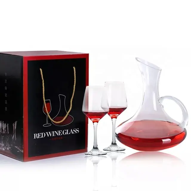 Werksverkauf 350ml Kristall Rotwein glas Becher glas und Weinglas für Bar & Wein