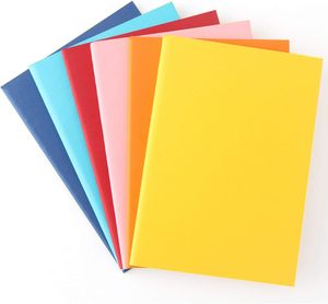 Taccuini per appunti con diario di viaggio eco-friendly per ufficio Memo di carta Kraft colore bianco A6 per compagni di classe - Product Image 6