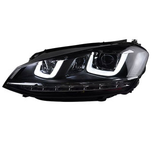 Volkswagen Golf 7/7 için 14-18 için uygundur. 5 far takımı modifiye GTI sürüm çift U Xenon LED gündüz farları - Product Image 1